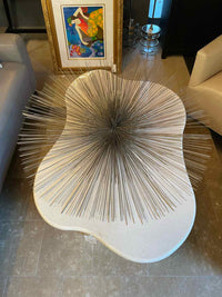 Curtis Jere Style Brutalist Starburst Pom Pom Wall Sculpture (AS IS)
