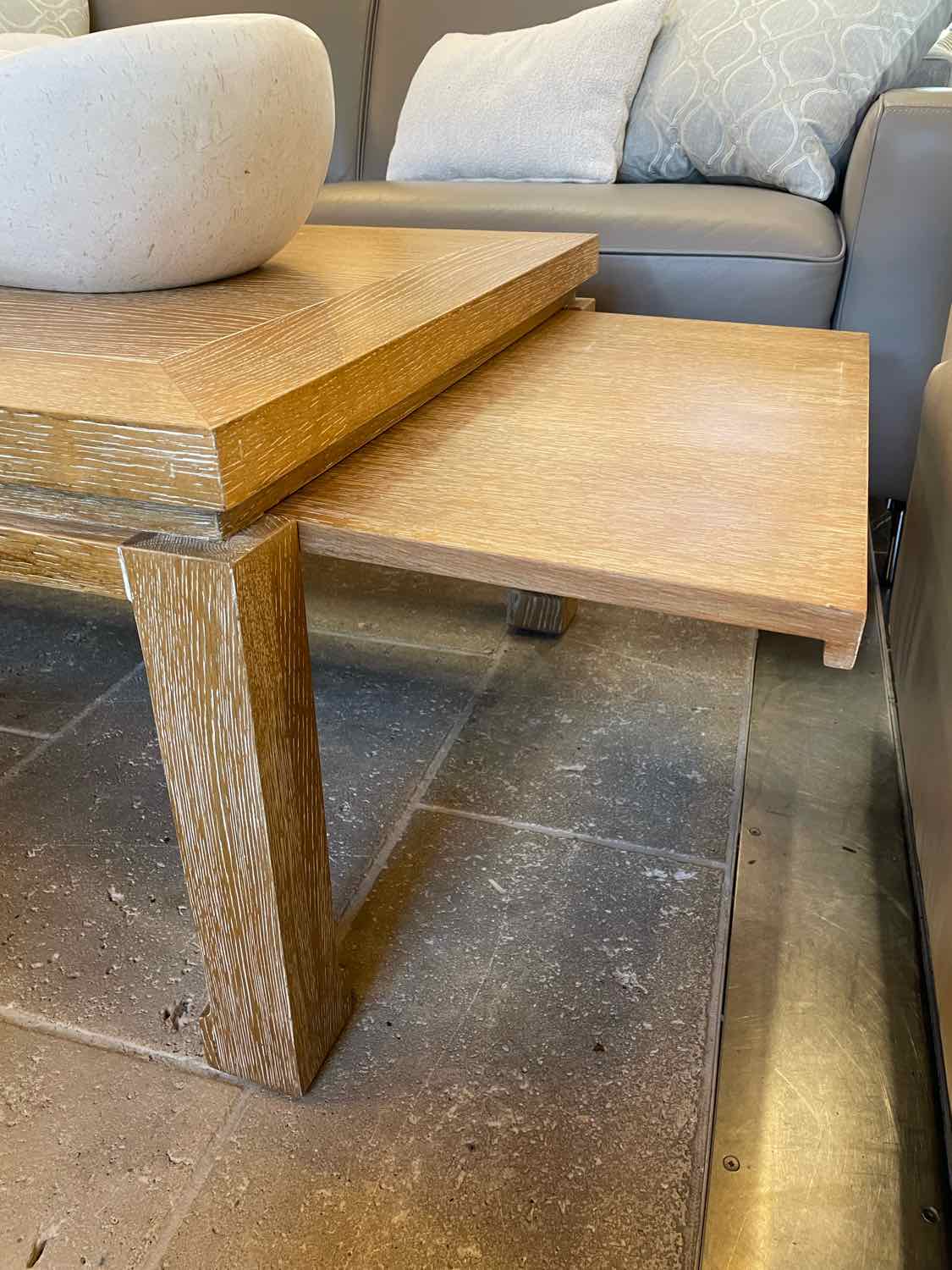 Rectangular Oak Extension Coffee Table by Serena & Lily