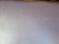 13-ft Brown Leather & Chrome Credenza by Nienkamper - AS IS