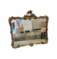 Antique Gold Gilt French Wall Mirror