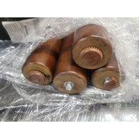 King-Sized 'Lianna' Tufted Charcoal Leather Bed Frame by Ethan Allen - colletteconsignment.com