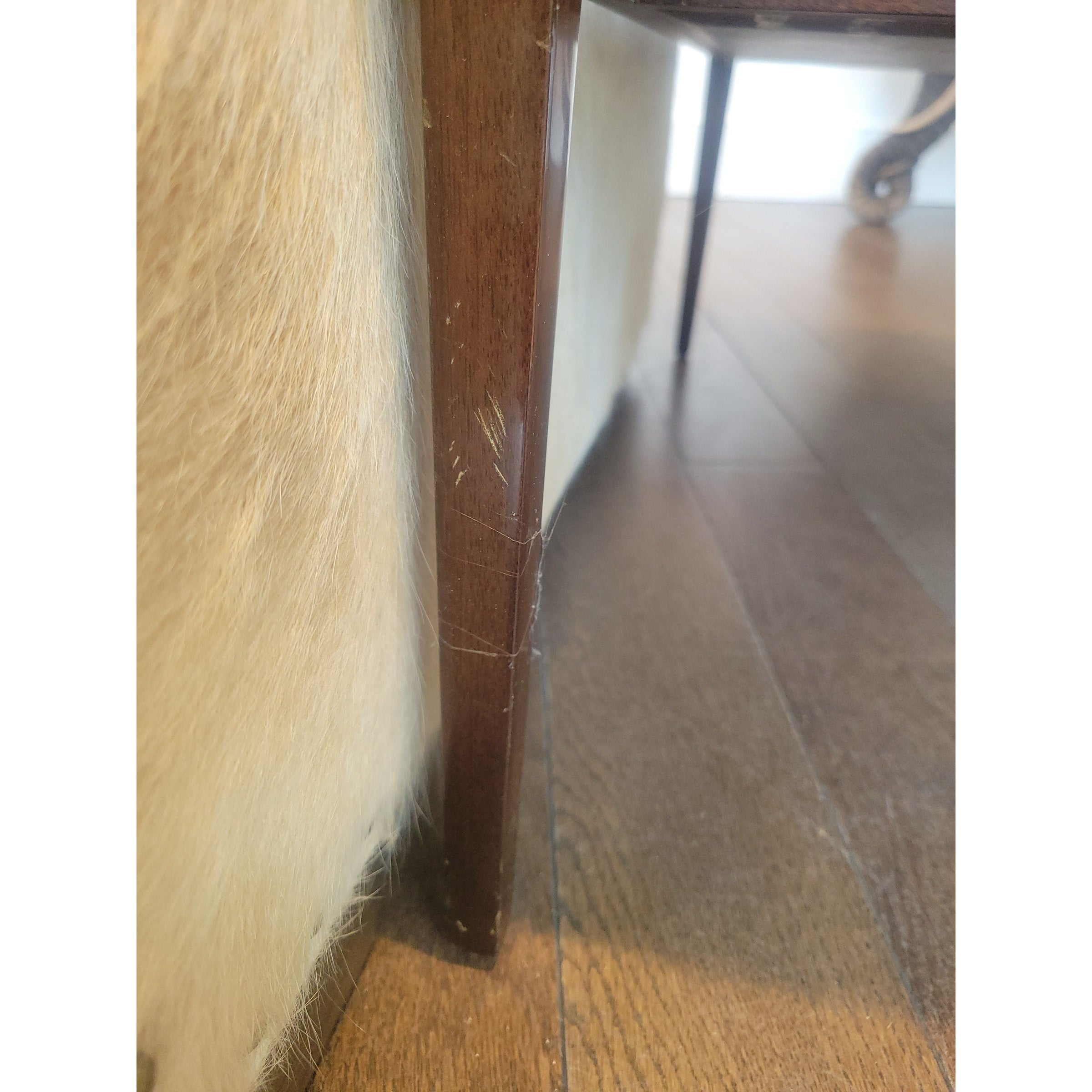 PAIR of Mid-Century Wood 1-Drawer Side Tables (AS IS)