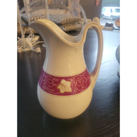 Floral Ironstone China Pitcher by Coxon & Co.