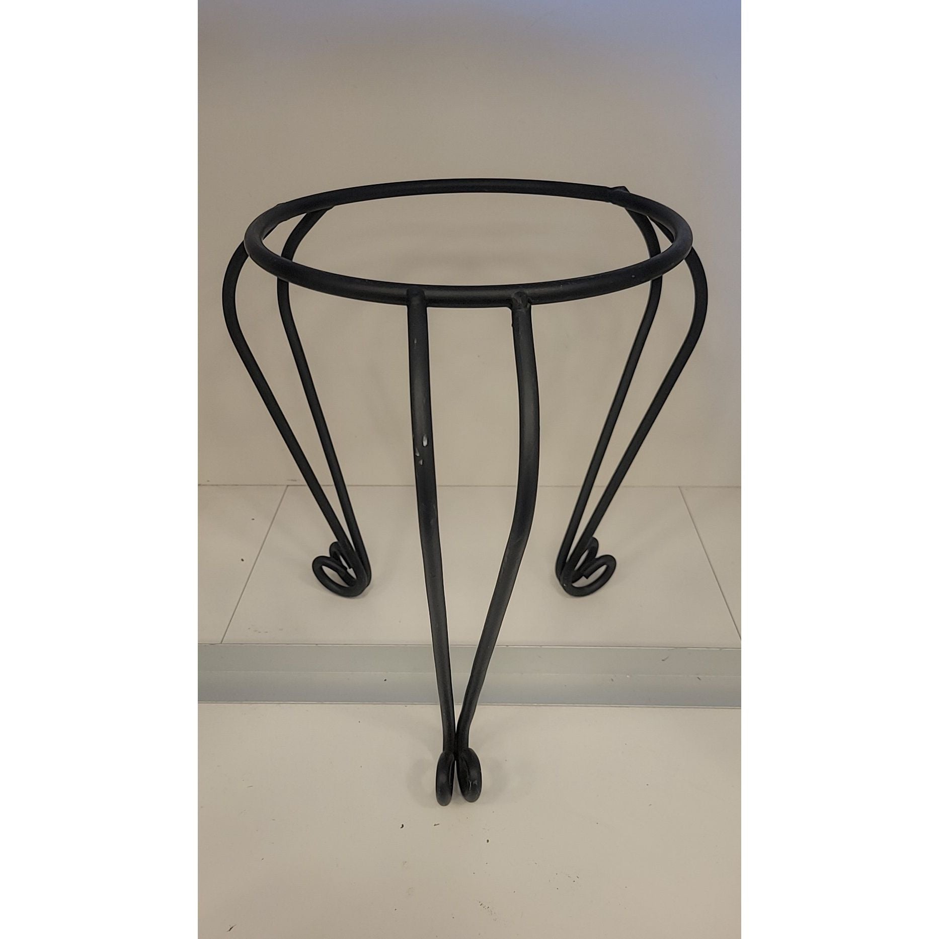 Short Iron Tripod Vase / Planter Stand