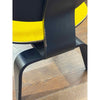 Eames Yellow Cowhide Molded Plywood Chair by Herman Miller - AS IS