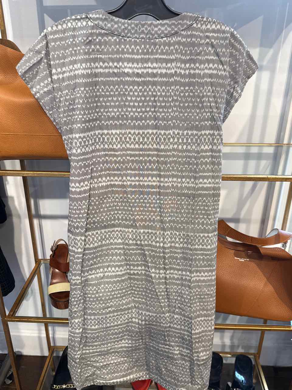 Women's Carla Fernandez Size O/S Gray/White Dress
