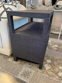 Grasscloth Night Stand