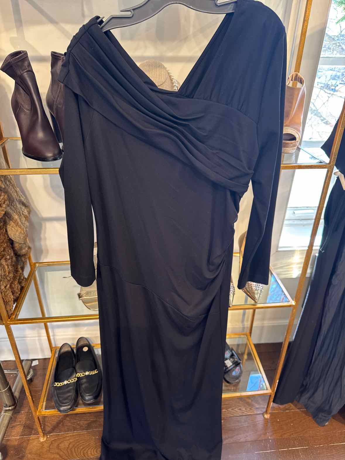 Women's Diane Von Furstenberg Size XL Black Dress