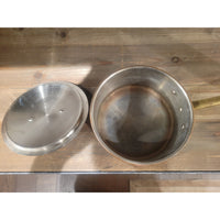 SET of Antique Copper Escargot Strainer, Pot & 8 Snail Pans by Wagner Germany