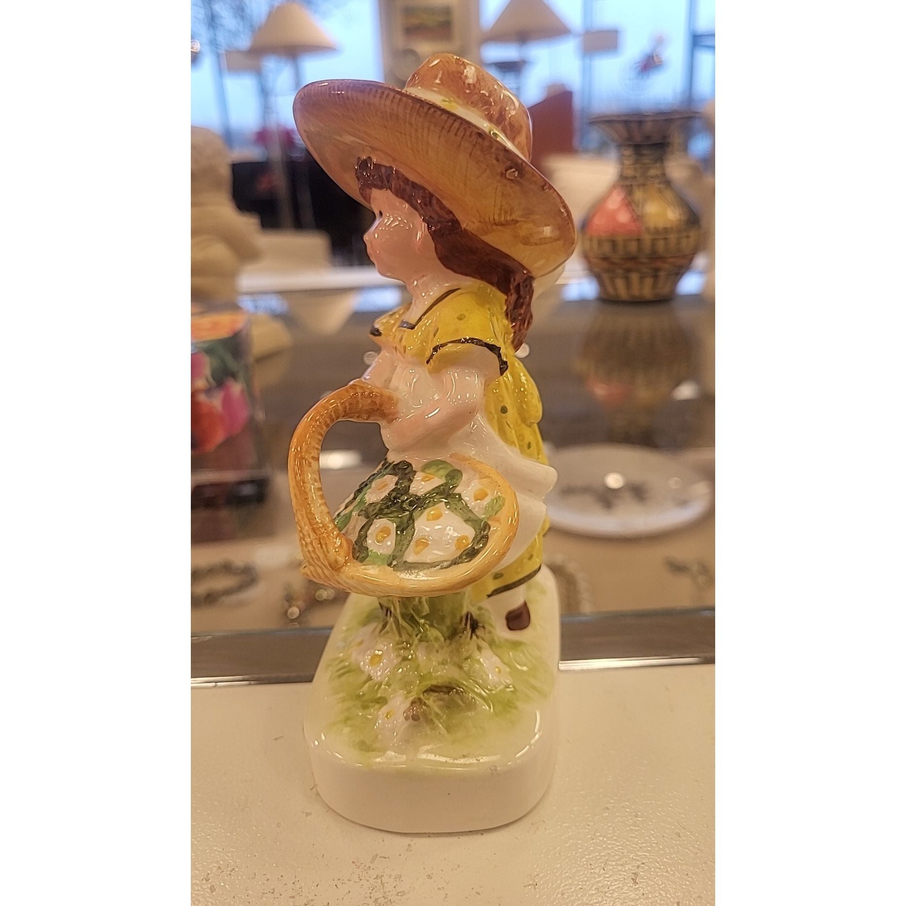 American Greetings Ceramic Girl Figurine