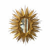 Early 20th C. French Gilded Wood Starburt Mirror