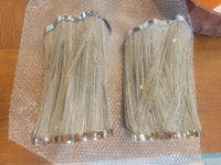 PAIR of Atlantis Nickel Wall Sconces by Barlas Baylar for Terzani