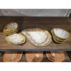 11-Pc Ceramic Oyster Dish Set by AE Ceramics - AS IS