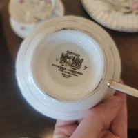 DuBarry Queen Mary China Teacup w/ Saucer