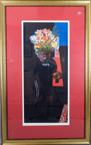'Cuernavaca Lillies' L.E. Still Life Print by Walter Bachinski