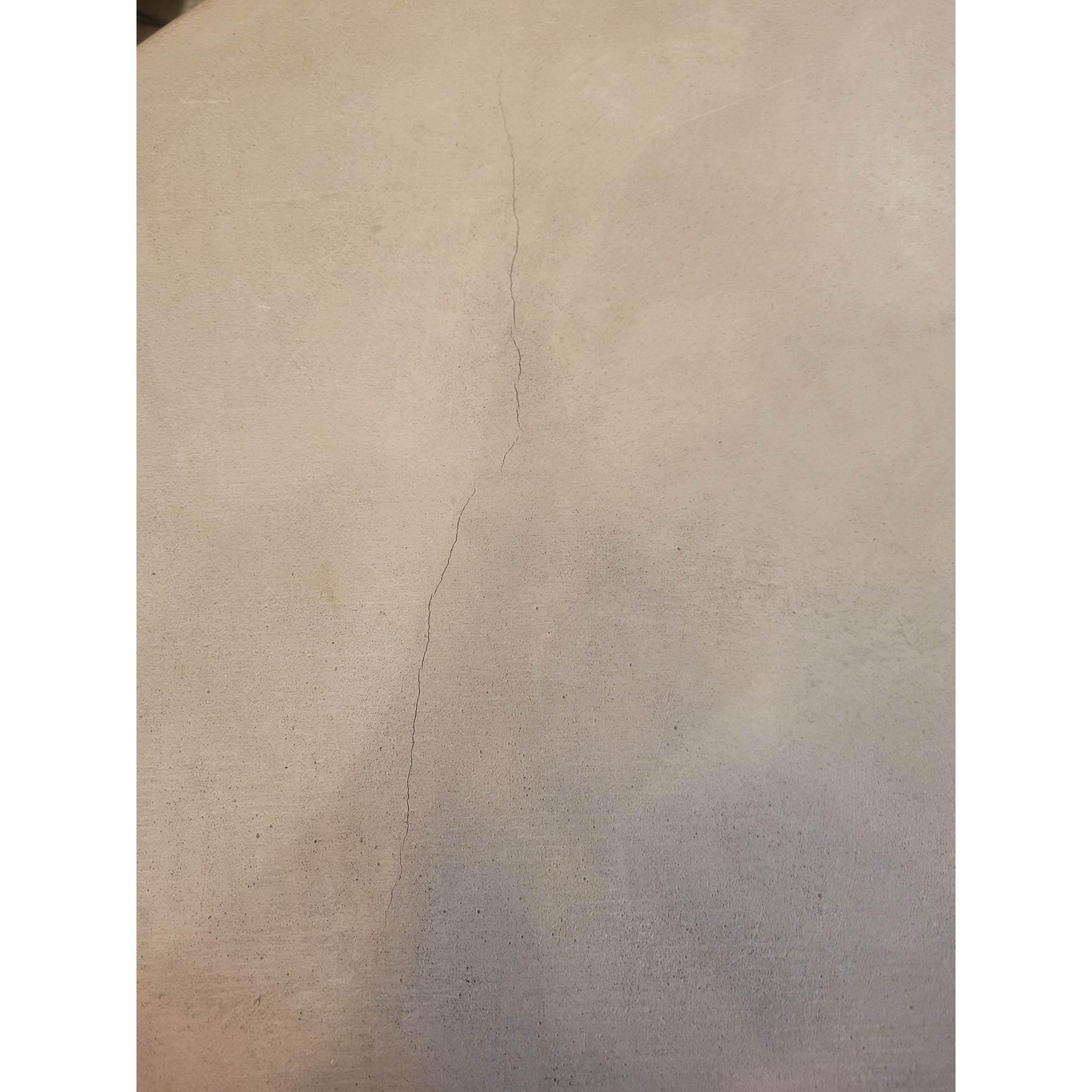 Round Fiber Stone Hands Side Table