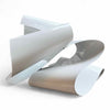 White Sheet Metal & Screws Looping Sculpture