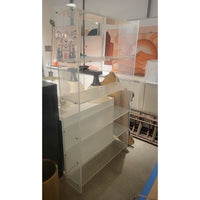 Cloudy Lucite Bookshelf (AS IS) - colletteconsignment.com