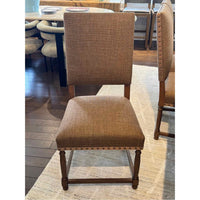 Set of 8 Model #2881 Rembrandt Dining Chairs by Artistic Frame in Pierre Frey Fa