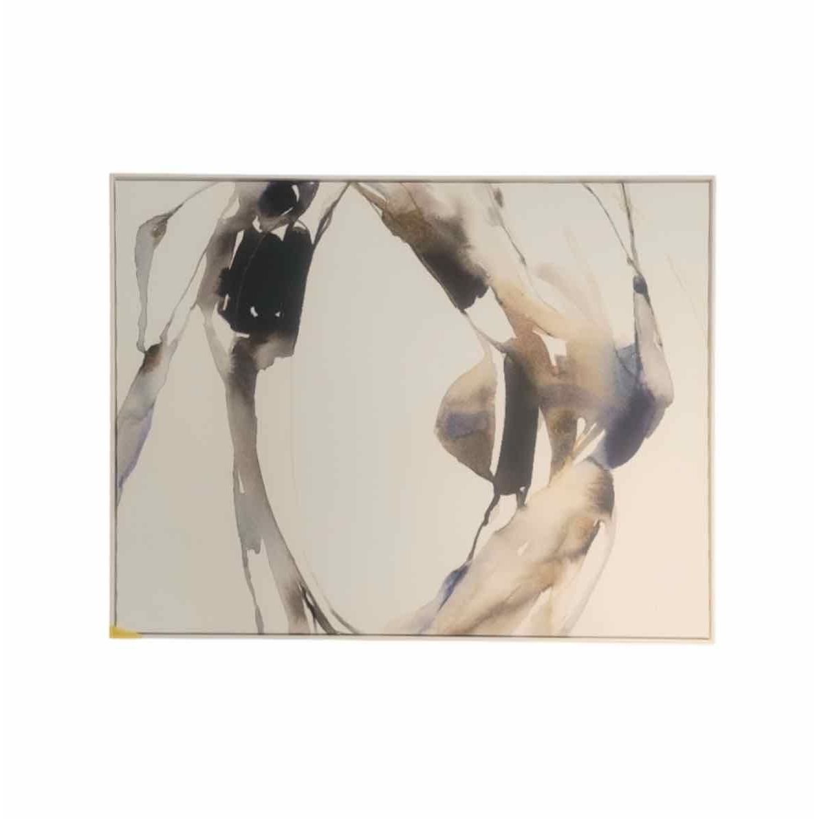 'Surrounding' Abstract Canvas Print by Michelle Lee in Frame - colletteconsignment.com