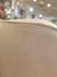 Suede Chaise on Lucite Base by Vladimir Kagan Couture - AS IS