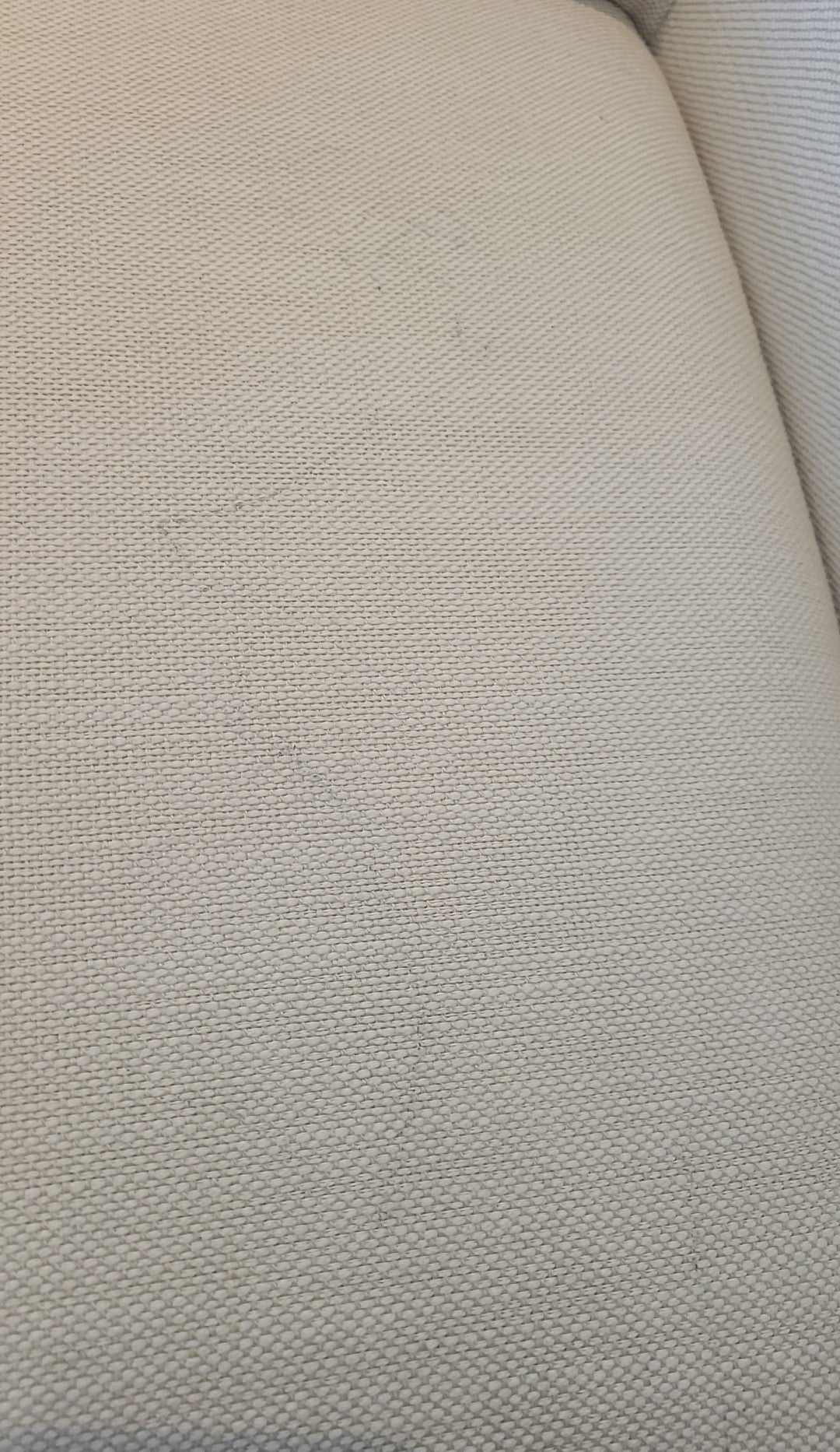 SET of 6 Emery Linen Track Arm Chairs on Brass Bases by RH (AS IS)