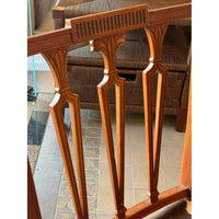 PAIR of Antique Mahogany Cowhide Chairs