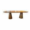 Custom Oval Dining Table in Golden Oiled Oak 96"Lx42"Wx30"H