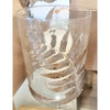 Glass Hurricane w/ Embedded Fern
