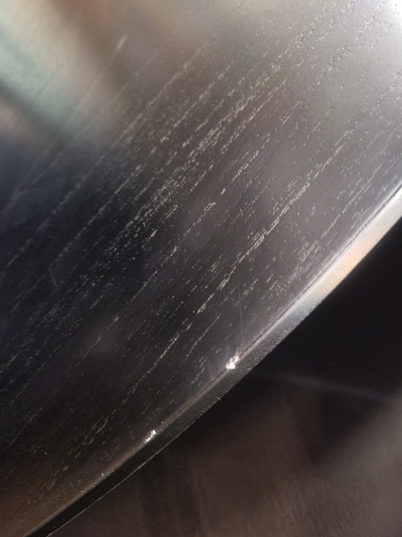 'Ridgeline' Black Wood Console Table by RH