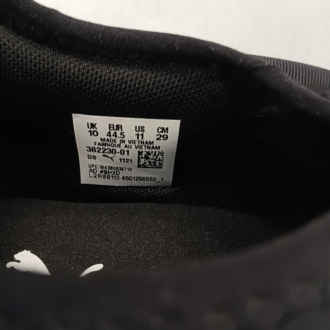 Shoe Size 10 Puma Black Mens Shoes