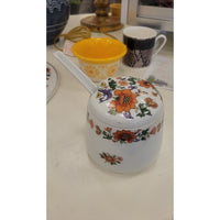 Limoges Jar w/ Spoon & Lid