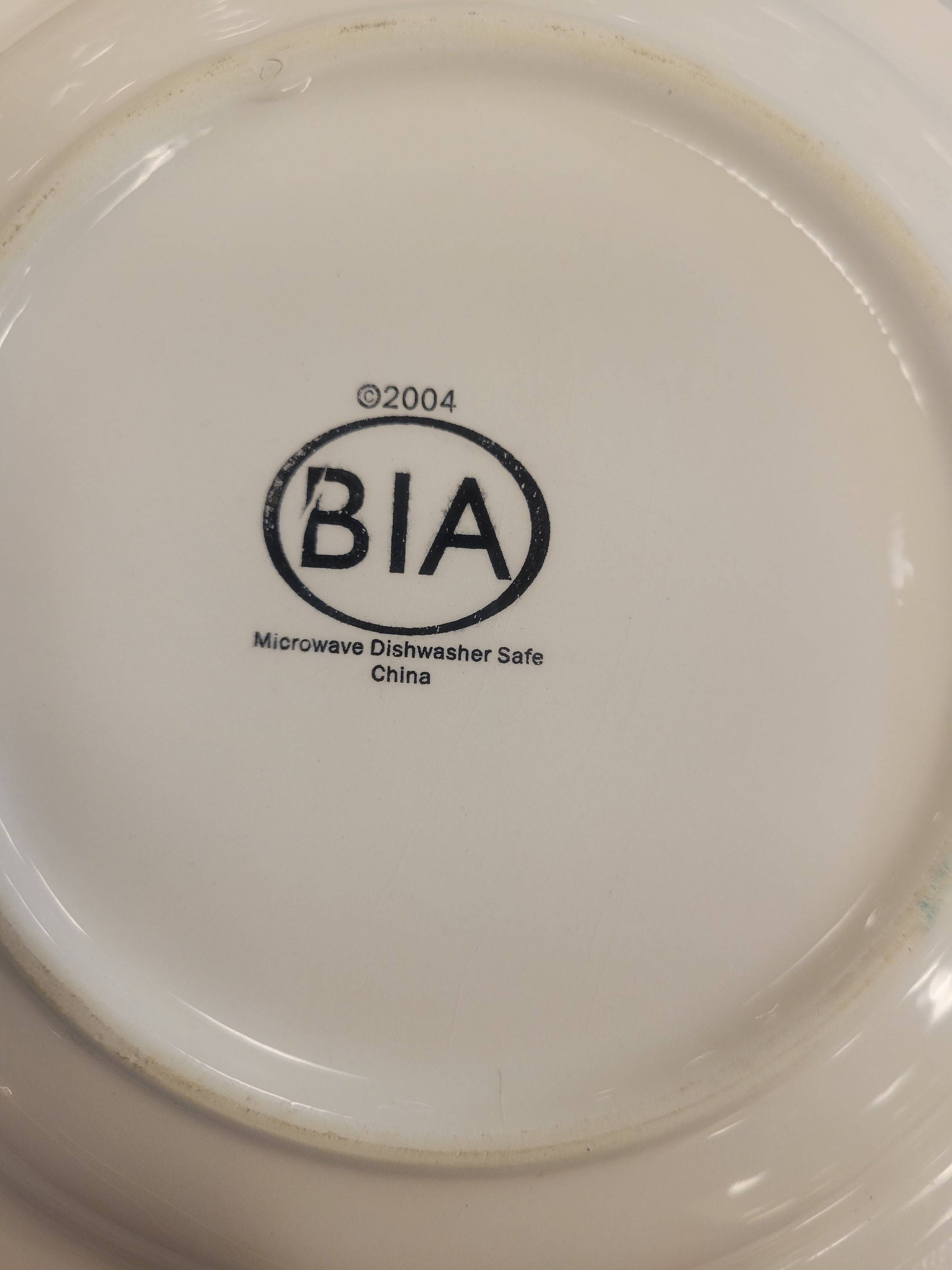 Set of 4 BIA Cordon Bleu Dessert Plates (As Is)