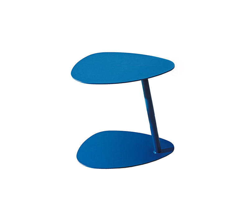 Smart Aluminum Side Table in Blue