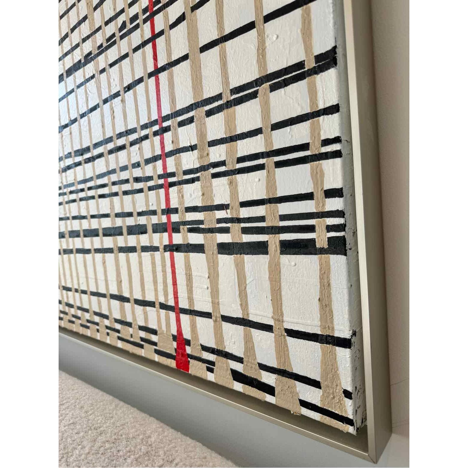 Numero 2 -Oil on Canvas, 64x72 inches, 2015 - colletteconsignment.com