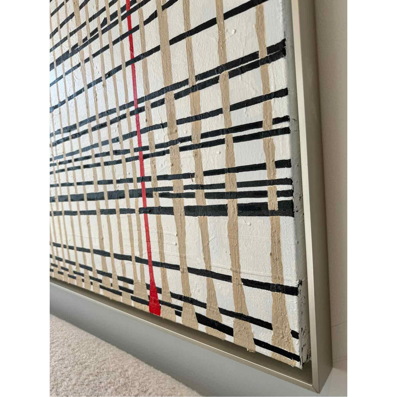 Numero 2 -Oil on Canvas, 64x72 inches, 2015 - colletteconsignment.com