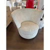 Apex Armless Swivel Chair by Swaim 40"Wx36"Dx34"H