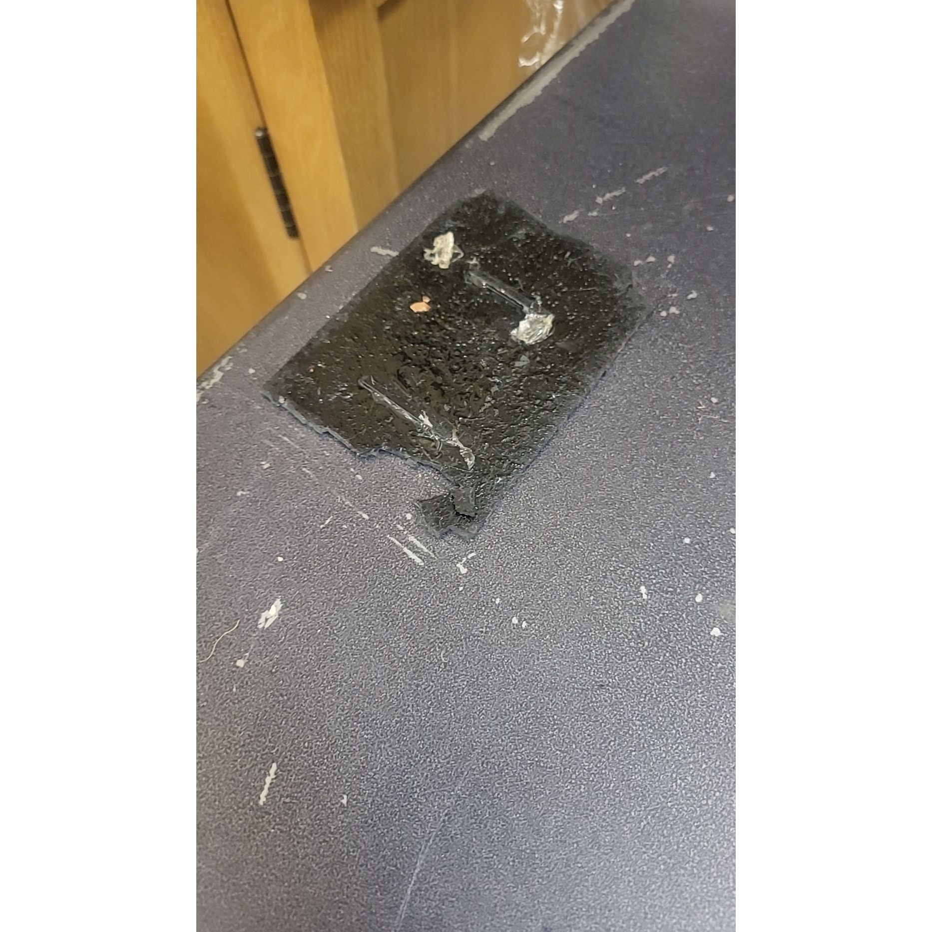 Industrial Iron Scissor Lift Table by RH - AS IS