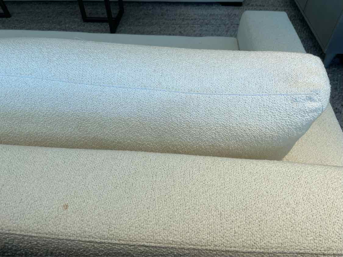 10' Modena Luxe Italian Boucle Track Arm Sofa w/ Down Fill by RH (AS IS)