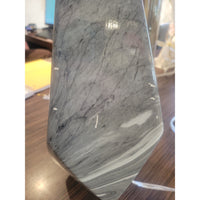 PAIR of Gray Stone Like Table Lamps by Surya - colletteconsignment.com