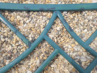 SET of Vintage Painted Iron Dining Table, 2 Arm Chairs, 4 Side Chairs (AS IS)