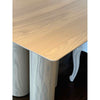 Custom Bleached-Washed Ash Dining Table 108"Wx40"Dx30"H AS IS