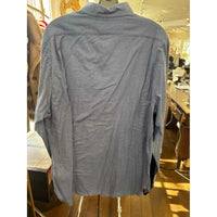 Men's Polo by Ralph Lauren Mens Size M Blue/ Gray Shirt - colletteconsignment.com