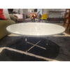 3-ft Round Marble Coffee Table by Fendi Casa