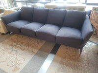 Navy 4-Seat Malacorte Sofa by Antonio Citterio for B&B Italia / Maxalto (AS IS)