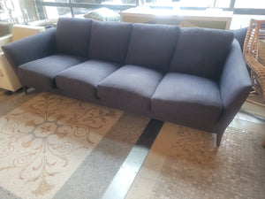 Navy 4-Seat Malacorte Sofa by Antonio Citterio for B&B Italia / Maxalto (AS IS)