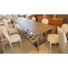 'Arles' 8-ft Gray Oak Dining Table w/ 2 Leaves by RH - AS IS