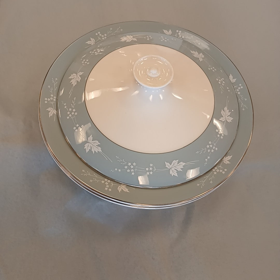 PAIR of Reflection Vegetable Bowls w/ 1 Lid by Royal Doulton