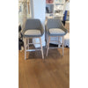 PAIR of Indoor / Outdoor Bar Stools w/ Sunbrella Cushions by Layla Grayce