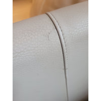 'Jackson' 7-ft Beige Leather Sofa by Room & Board - AS IS